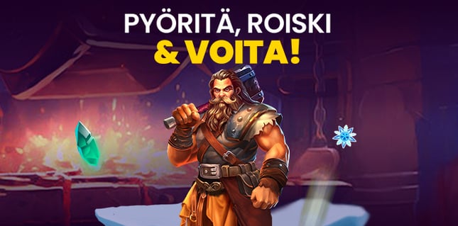 🎰 Pyöritä, Pläjäytä & Voita! 🎉
