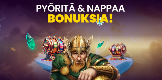 🎁 Pyöritä & Hae Bonukset!